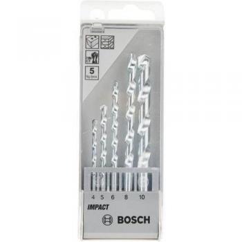 Mũi khoan tường bộ 5 mũi (4/5/6/8/10mm) Bosch