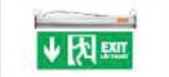 Đèn chỉ dẫn EXIT hướng xuống Asia M-EX-01