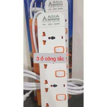 Ổ cắm điện đa năng liền dây Asia ODN3-3M