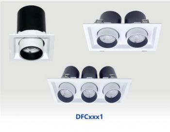 ĐÈN LED DOWNLIGHT VUÔNG CHIẾU ĐIỂM DUHAL DFC1151