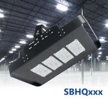 Đèn LED pha bảng vỏ đen DUHAL SBHQ080