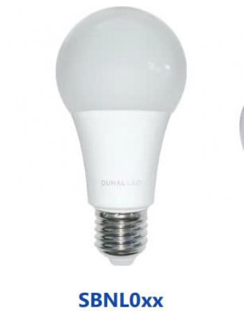 Bóng LED BULB tròn vỏ trắng DUHAL SBNL003