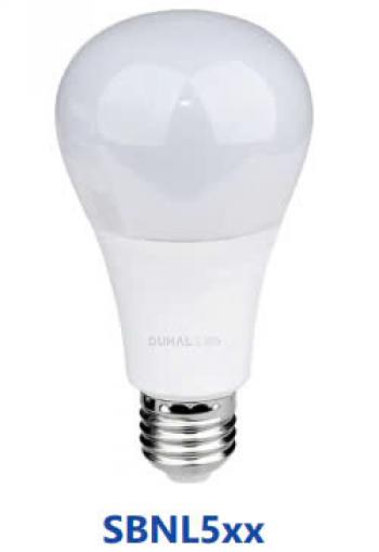 Bóng LED BULB tròn vỏ trắng DUHAL SBNL573