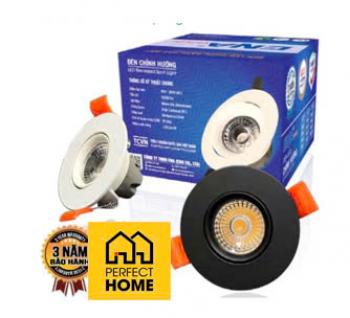 Đèn LED âm trần chỉnh hướng ENA mẫu DCE ENA-DCE03-070/(x)