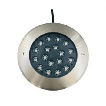 Đèn âm đất cao cấp 18W (vỏ nhựa) GS GSDTLX18-24; 18W, KT: 200mm, IP66