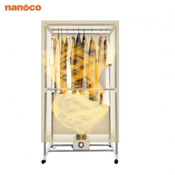 Tủ sấy quần áo Nanoco Model NCD2006, màu vàng nâu, công suất 2000W, (sức chứa ≤ 30kg)