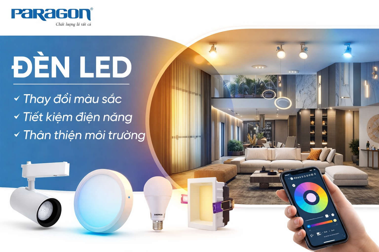 Đèn LED Paragon 