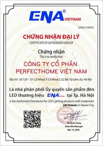  Perfecthome Đại lý chính hãng ENA Lighting tại thị trường Việt Nam!