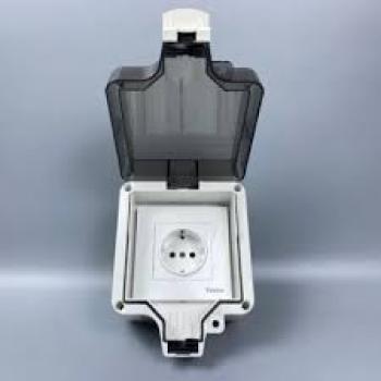 Ổ Cắm Chìm Chuẩn Đức Chống Nước Chính Hãng Tenko TK-IP66-04