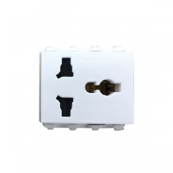 Hạt ổ cắm Panasonic WEV117107SW - Màu trắng