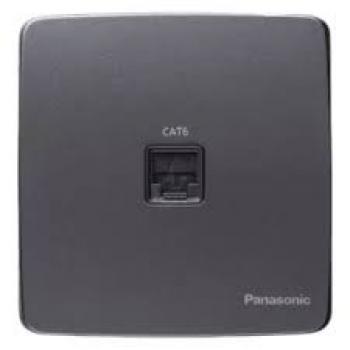 Bộ 2 ổ cắm data CÂT Panasonic WMT431MYH-VN - Màu xám ánh kim