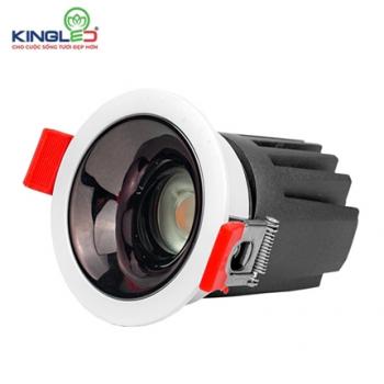 Đèn âm trần KingLED DA-DLRS-7SS-T63-V/TT/T ,7W,  lỗ khoét 58