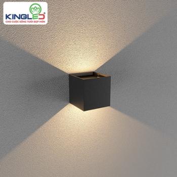 ĐÈN RAY NAM CHÂM KingLED LWA5011-BK, 5W , kích thước 10*10*10 cm