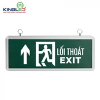 ĐÈN EXIT CHỈ HƯỚNG KINGLED EX-3-1M-L ,3W, kích thước 355*143*23