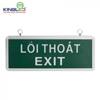 ĐÈN EXIT CHỈ HƯỚNG KINGLED EX-3-1M ,3W, kích thước 355*143*23