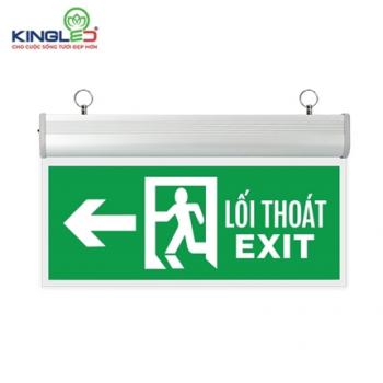 ĐÈN EXIT CHỈ HƯỚNG KINGLED EXM-3-2M-T ,3W, kích thước 355*143*23