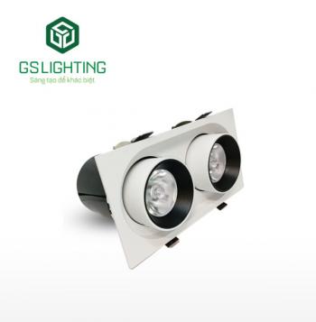 Đèn Led âm trần GS Lighting 15x2W GSATDR2X15