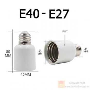 Đầu chuyển E40 sang E27 Vinaled E40-E27