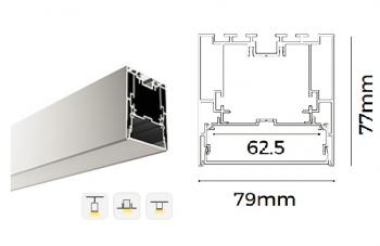 Thanh Profile Vinaled 3555 PFVL-3555S/ PFVL-3555B/ PFVL-3555W