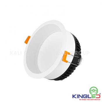 Đèn led âm trần Diamond Kingled DDLS-10SS-T120-V Sâu 10w, lỗ khoét 90mm, ánh sáng trắng, chip Samsung