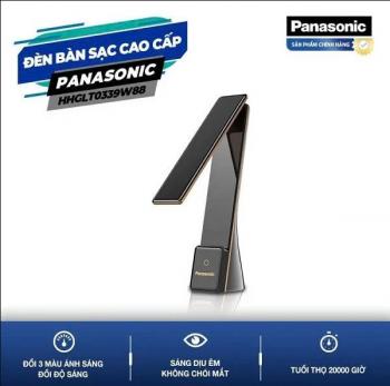 Đèn bàn sạc Panasonic HHGLT0339B88L 5W , Đen 