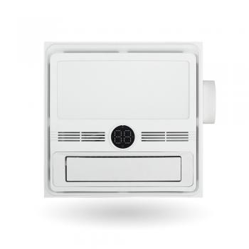 Quạt hút nhà tắm Kingled QMNT-3030, Quạt hút 45W + Đèn 9W; KT: D334 * R334 * C110mm
