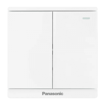 Công Tắc Đôi Moderva Trắng Panasonic WMF513-1VN