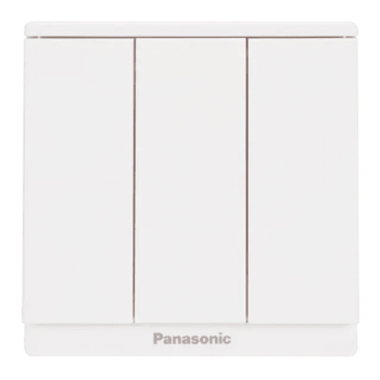 Bộ 3 Công tắc 2 chiều Moderva Trắng Panasonic WMF506-VN