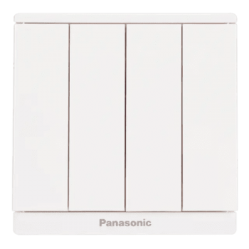 Bộ 4 Công tắc 2 chiều Moderva Trắng Panasonic WMF508-VN