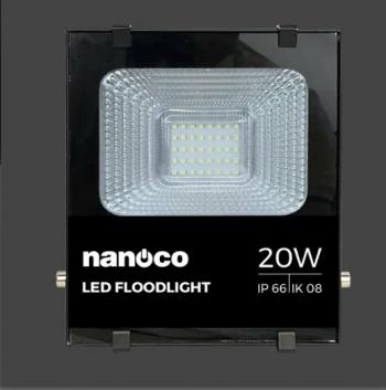 Đèn pha LED High Series IP66 20W sáng trắng 6500K Nanoco NLFH0206 / NLFH0203