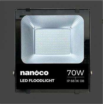 Đèn pha LED High Series IP66 70W sáng trắng 6500K Nanoco NLFH0706