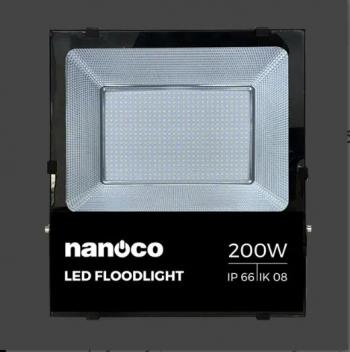 Đèn pha LED High Series IP66 200W sáng trắng 6500K Nanoco NLFH2006