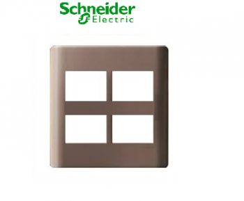 Mặt cho 4 thiết bị Schneider dòng ZENcelo A Size S A84T04L_SZ_G19