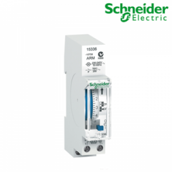 Bộ hẹn giờ Schneider 1 kênh 16A, pin dự trữ 100h 24h 15336