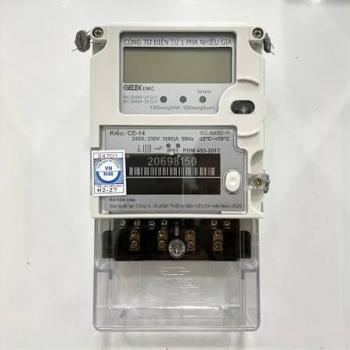 Công tơ điện tử Emic 1 pha 3 giá 5(10)A; 220-230V; ccx 0,5S (CE-14, RFMESH)