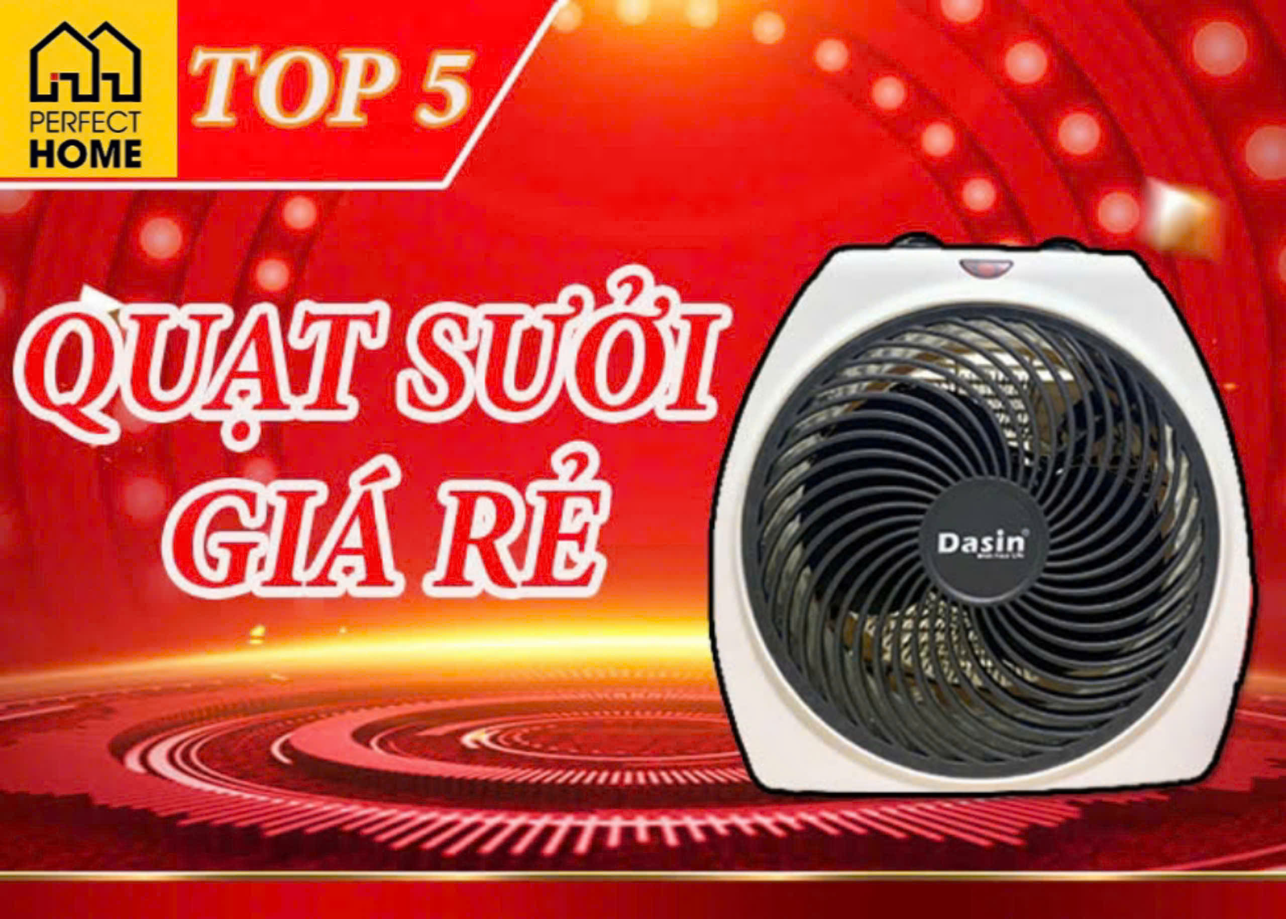 Top 5 Mẫu Quạt Sưởi Bán Chạy Nhất Năm 2024