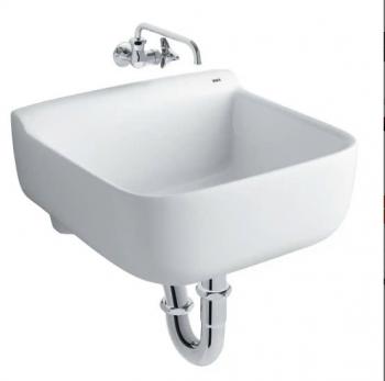 Chậu Rửa Treo Tường Đa Năng Lavabo INAX S-17V, màu trắng