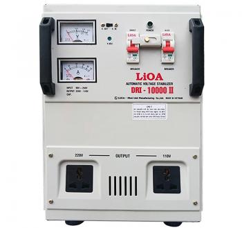 Ổn áp Lioa 1Pha DRI10000 -CS:10kVA, Điện áp ra : 110v( 100v) - 220v