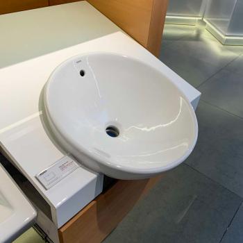 Chậu rửa lavabo bán âm bàn TOTO LT533R