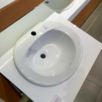 Chậu rửa Lavabo TOTO dương vành L501C