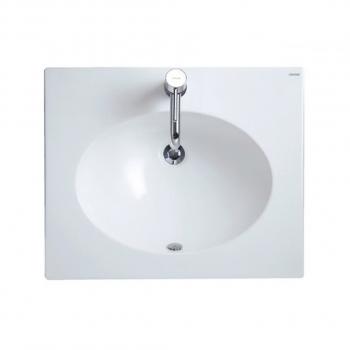 Chậu Rửa Lavabo CAESAR LF5024 Treo Tường - Đặt Bàn 600x500 mm