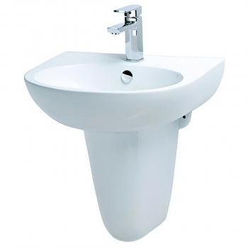 Chậu Lavabo Caesar Chân Ngắn L2152/P2443