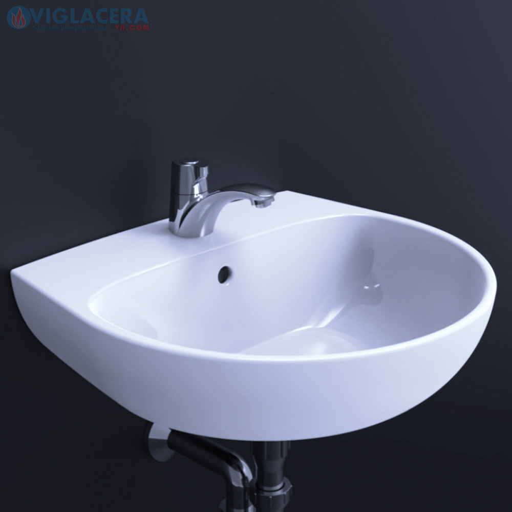 Chậu rửa lavabo treo tường Viglacera V.26.Eco5