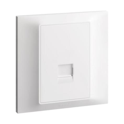 Ổ cắm điện thoại đơn BS secondary màu trắng Legrand BelankoS 617696 ...