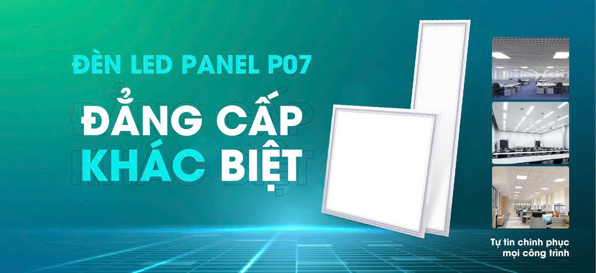 Đèn LED Panel P07 URG PLUS.
Đèn LED Panel P07 URG PLUS.