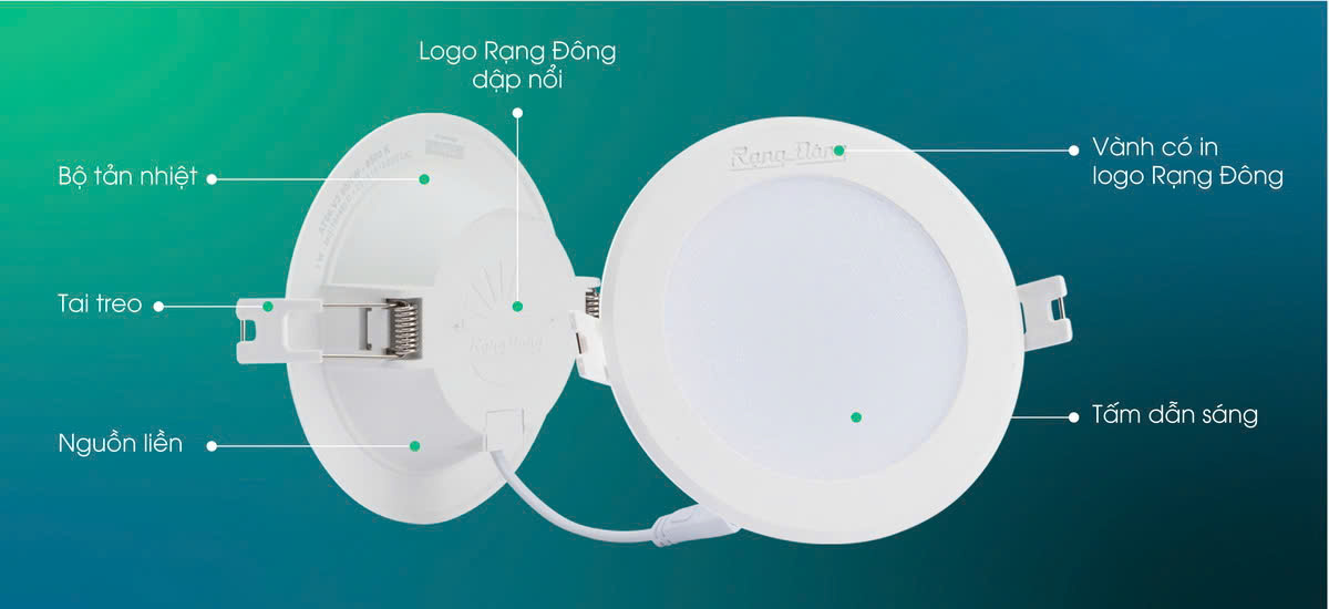 Đèn LED Downlight AT24 PLUS.
Đèn LED Downlight AT24 PLUS.