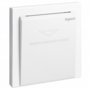 Công tắc thẻ từ RFID màu White Legrand Galion 282418