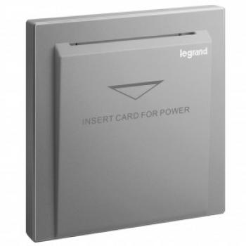 Công tắc thẻ từ RFID màu Dark Silver Legrand Galion 282418-C3