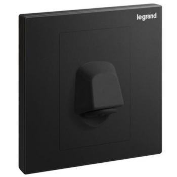 1G Matt Black20A CABLE OUTLET Legrand Galion 282452-C