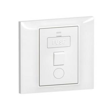 Fused Connection Units 13A - Switched + neon + cord outlet Legrand BelankoS 617682